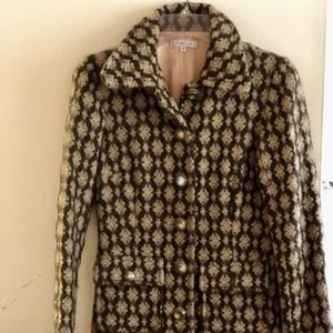 Liquid Wool Knee Length Coat